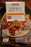BRITISH CHICKEN MINCE 5% FAT