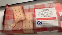 All butter shortbread fingers