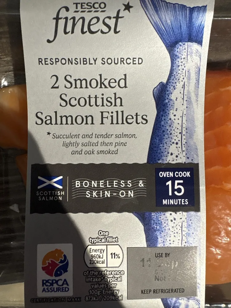 Smoked Scottish Salmon Fillet