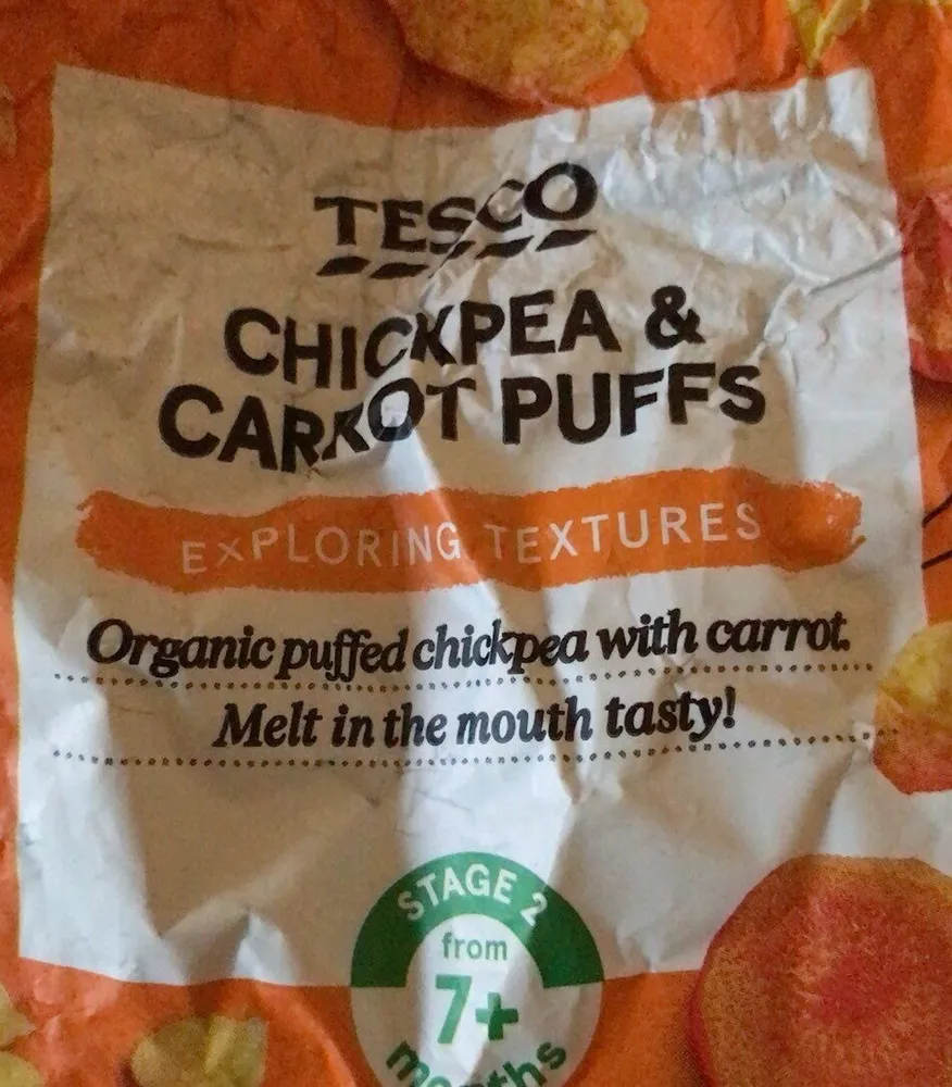 Chickpea & Carrot Puffs