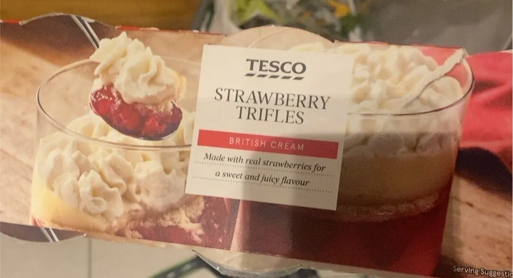strawberry trifles