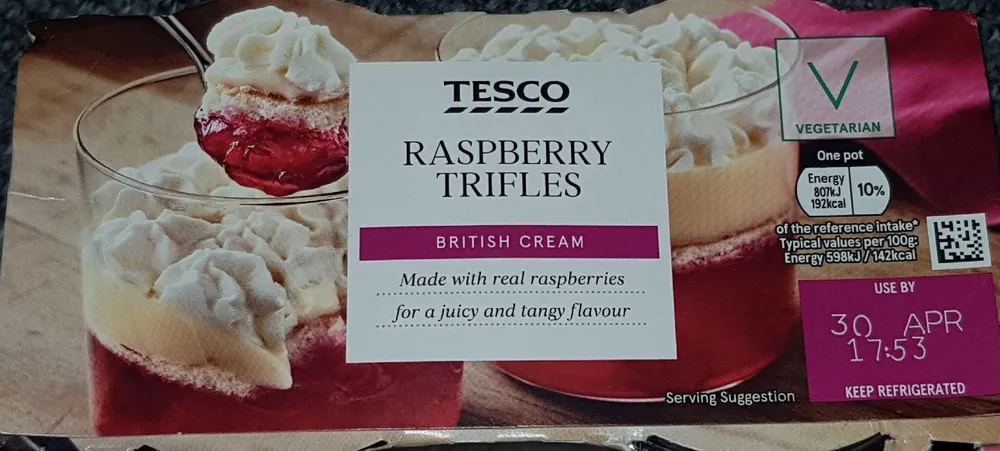 Raspberry Trifles