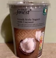 Tesco Finest Greek Style Yoghurt with Coconut