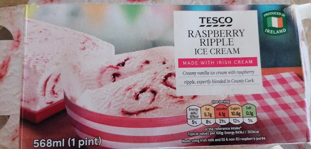 Raspberry Ripple Ice Cream