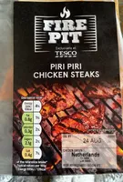 Piri piri chicken steaks