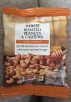 roasted peanuts and cashews