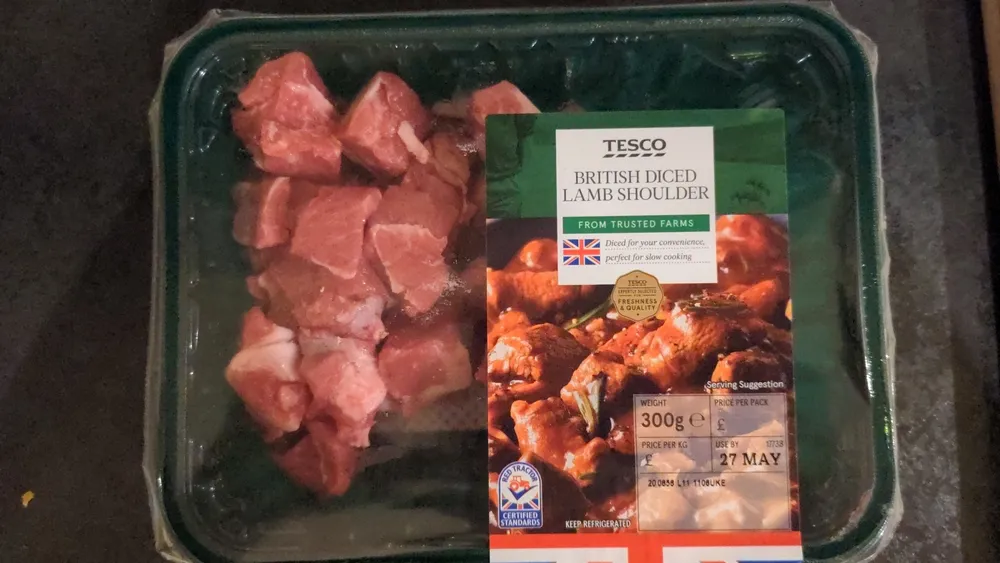 Diced Lamb