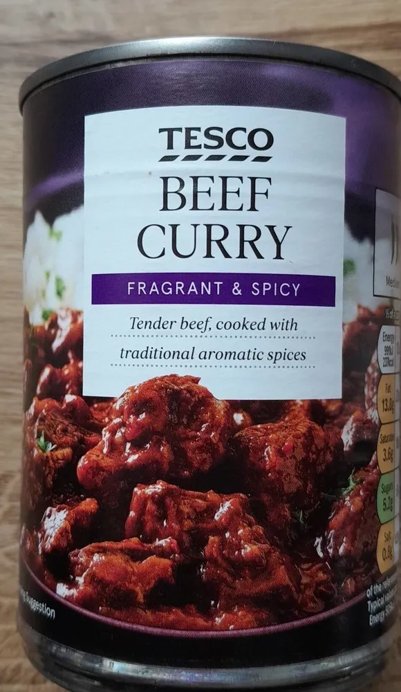 Beef curry