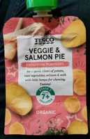 Tesco Veggie & Salmon Pie (7m )
