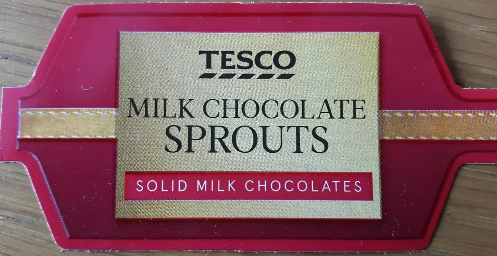 Milk chocolate sprouts