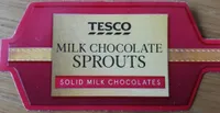 Milk chocolate sprouts