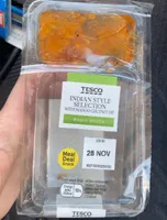 INDIAN STYLE SELECTION WITH MANGO CHUTNEY DIP MILDELY SPICED SNACK PACK