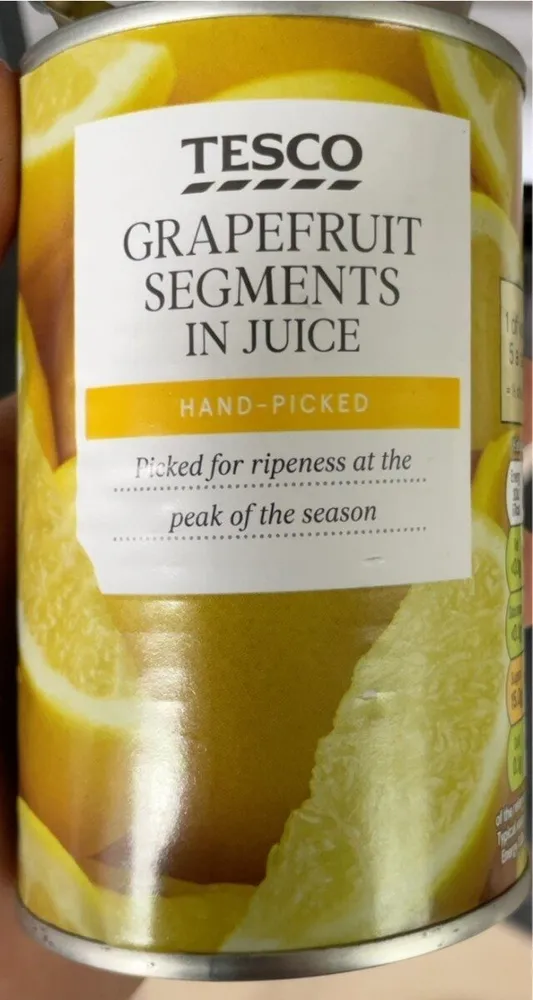 Grapefruit segments