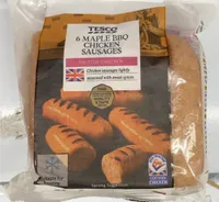 Maple Bbq chicken sausages