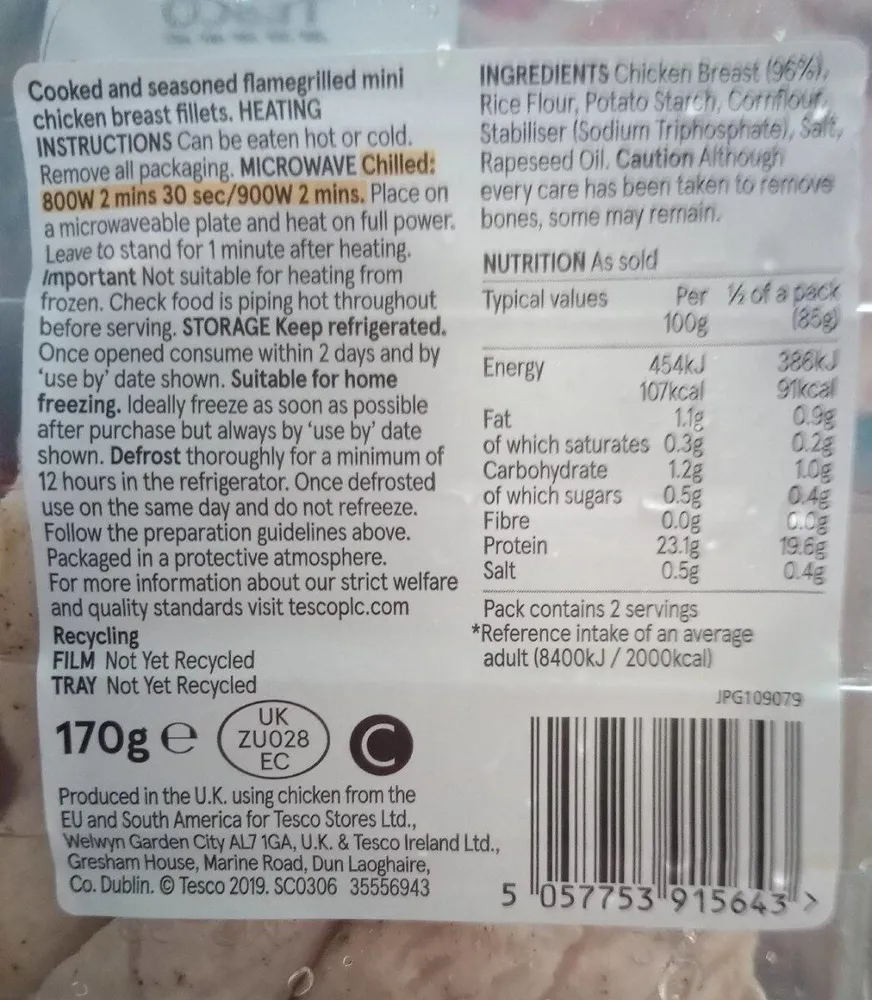 Chicken Breast Mini Fillets