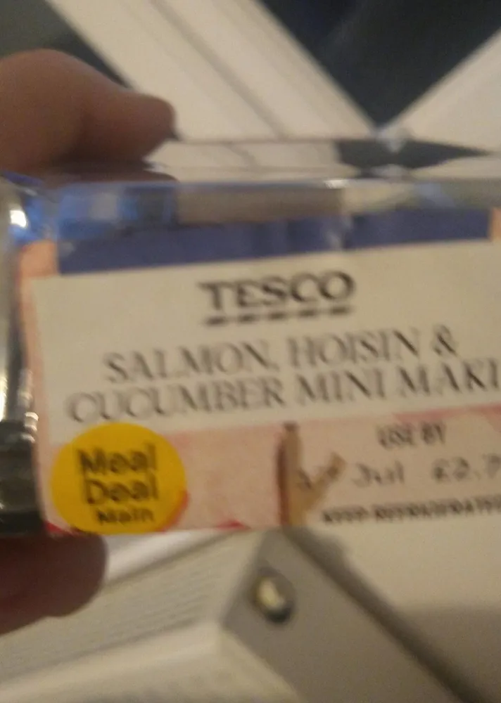 Salmon, Hoisin & Cucumber Mini Maki