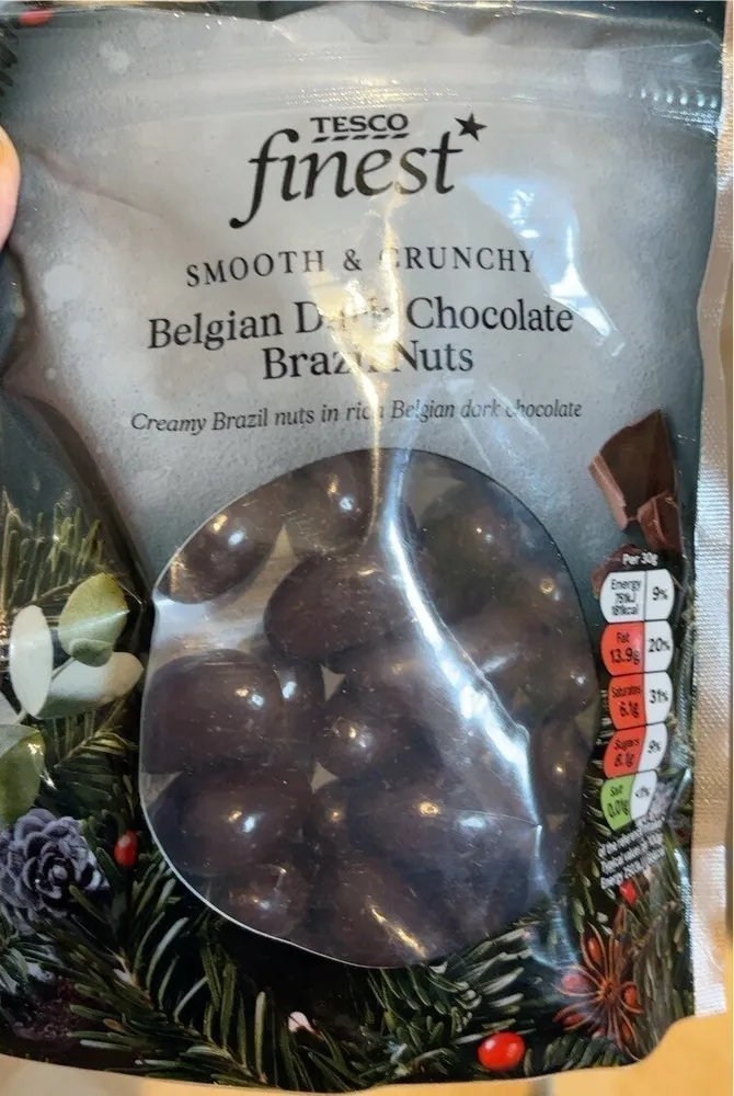 Belgian chocolate brazil nuts