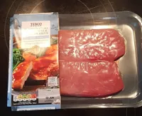 2 Gammon steaks with maple and bourbon sauce