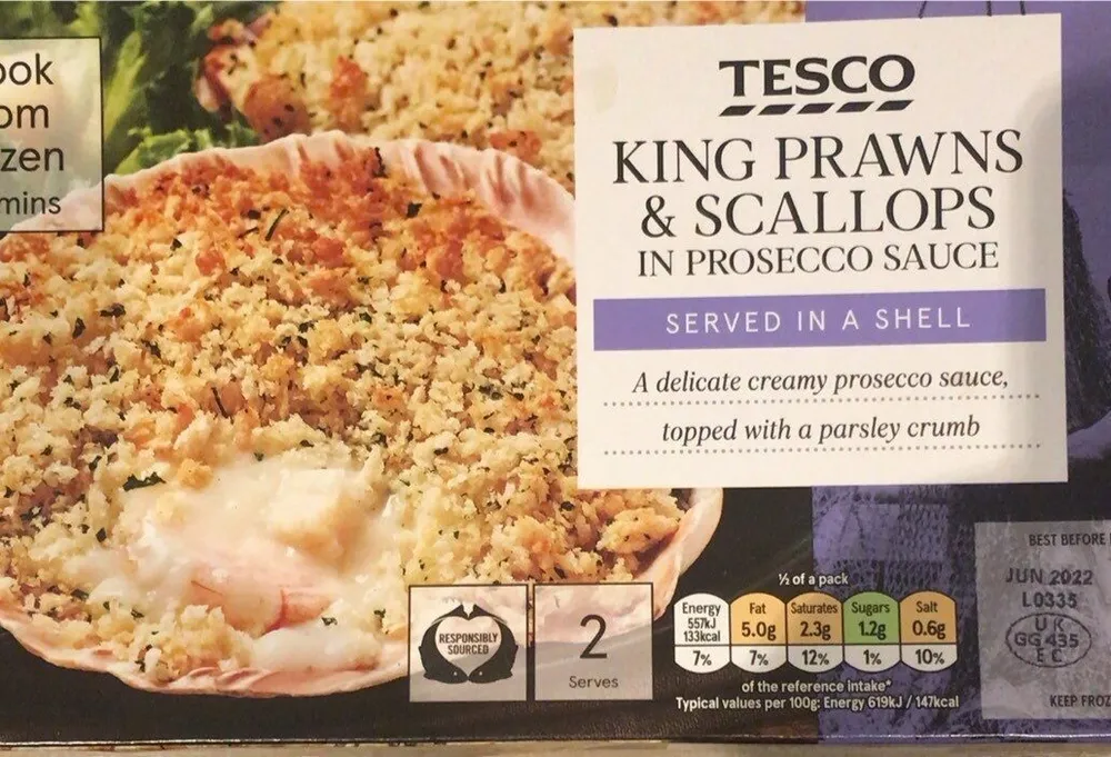 King Prawns & Scallops