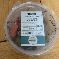 Greek salad inspired olives