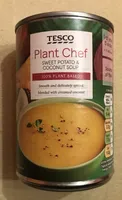 Plant Chef Sweet Potato & Coconut Soup