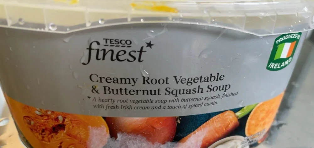Creamy Root veg & butternut squash soup