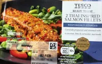 Thai inspired salmon fillets