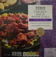 Chicken Balti With Pilau Rice