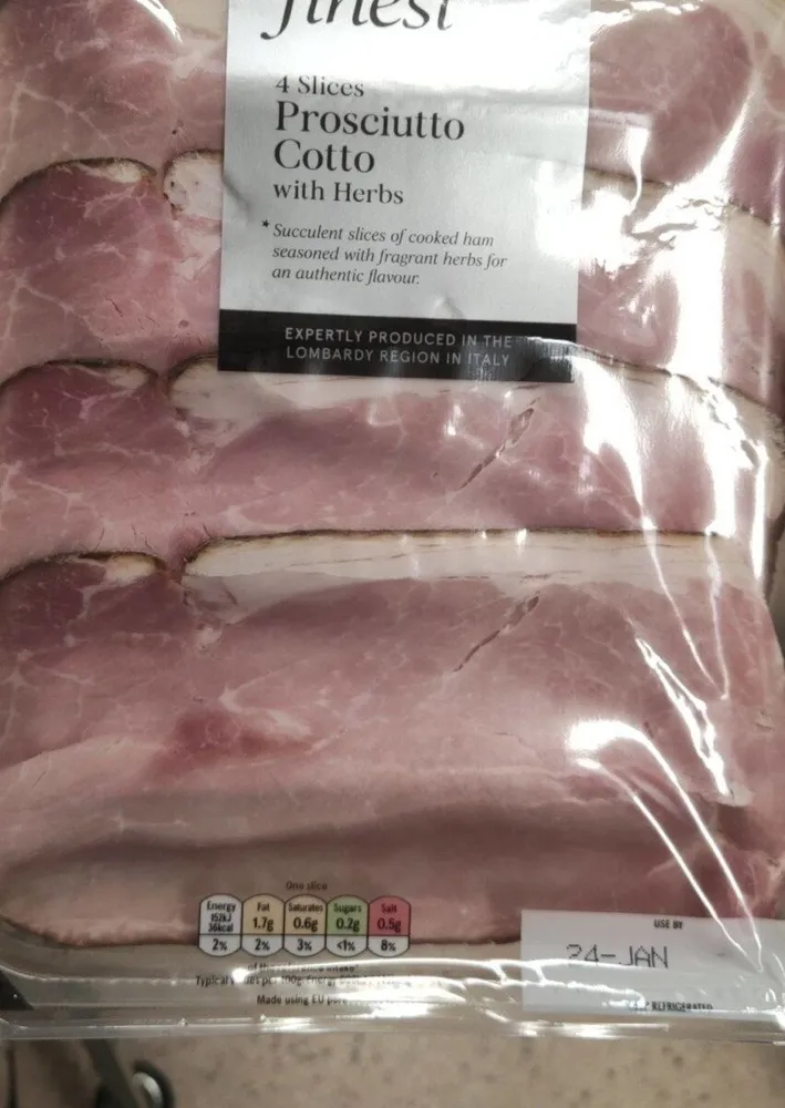 Prosciutto Cotto With Herbs