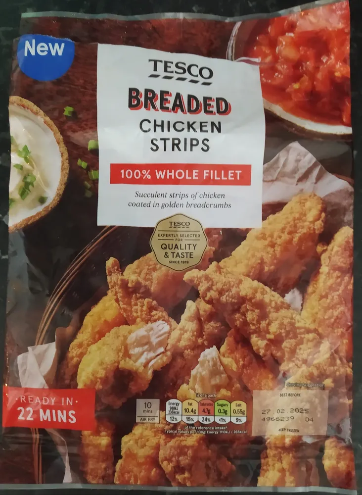 Breaded Chicken Strips