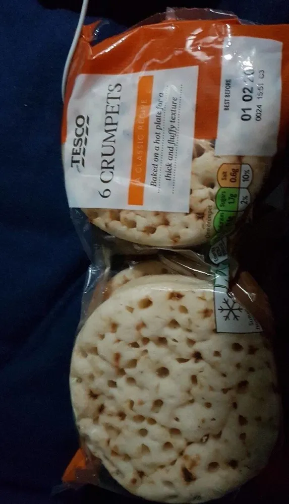 6 Crumpets