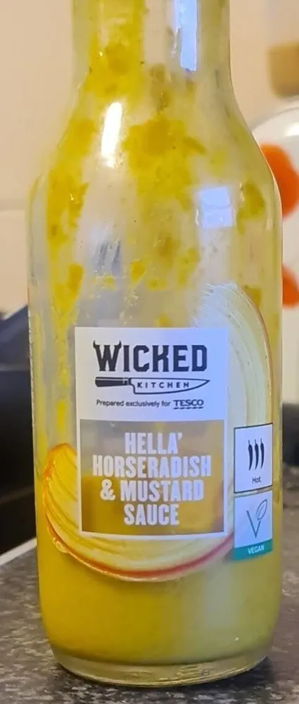 Hella' horseradish and mustard sauce