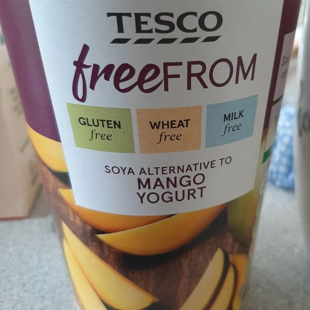 tesco free from mango yogurt