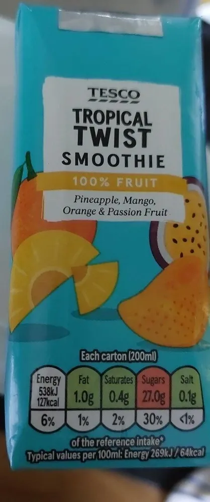 Tropical Twist Smoothie