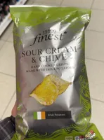 Sour cream and chive crisps