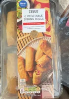 6 vegetable spring rolls