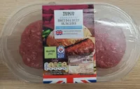 4 Reduced fat British beef burgers