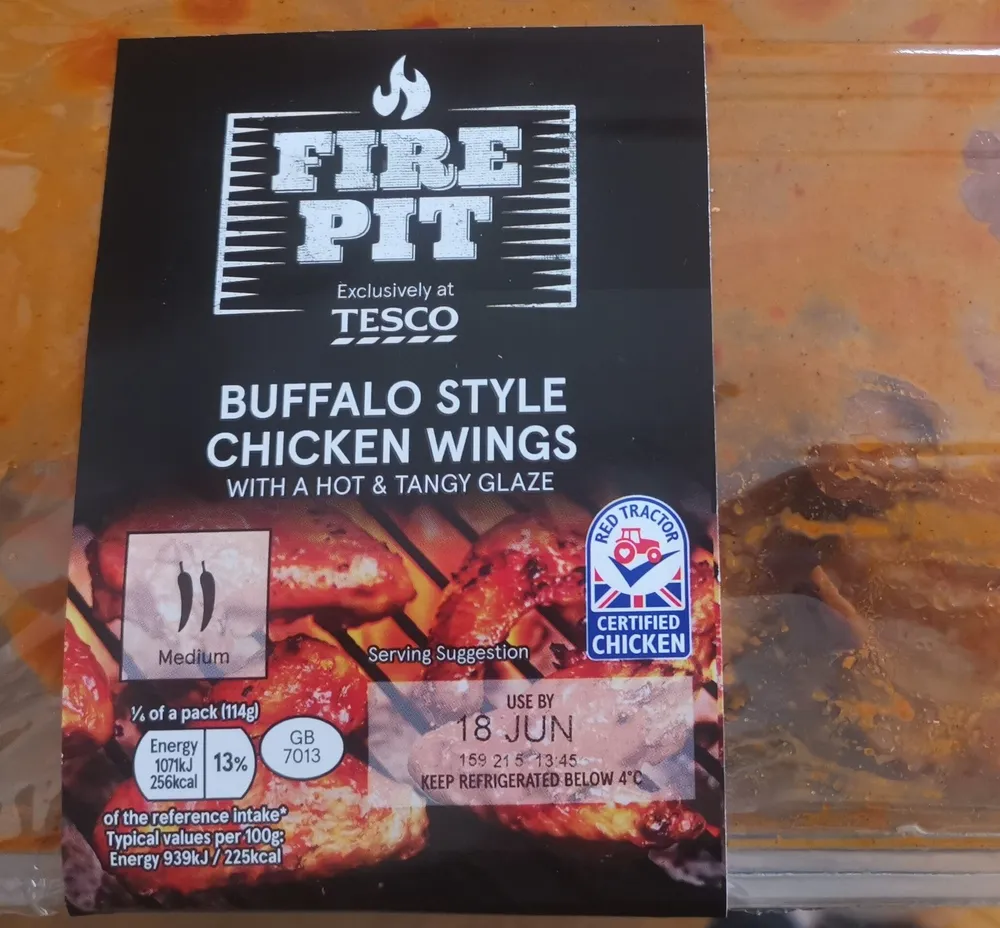 Buffalon Style Chicken Wings