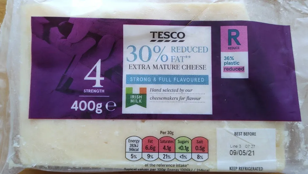 Extra Mature Cheese 30% reduced fat