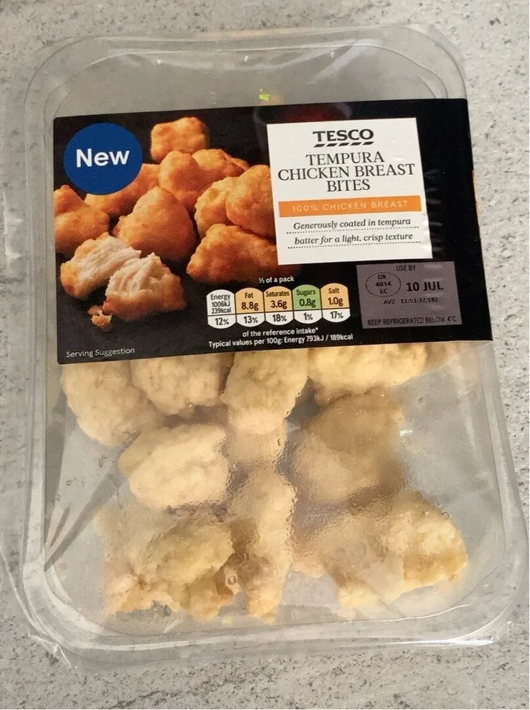 Tempura Chicken Breats Bites