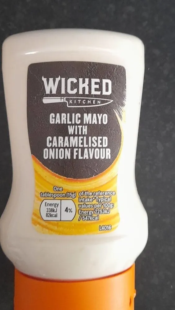 Garlic mayo caramelised onion flavour