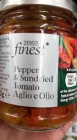 Pepper and sundried tomato aglio olio