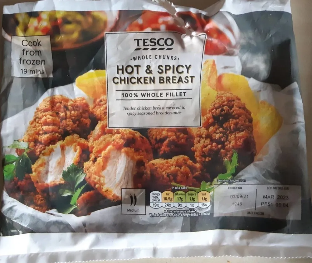 Hot & spicey chicken breast