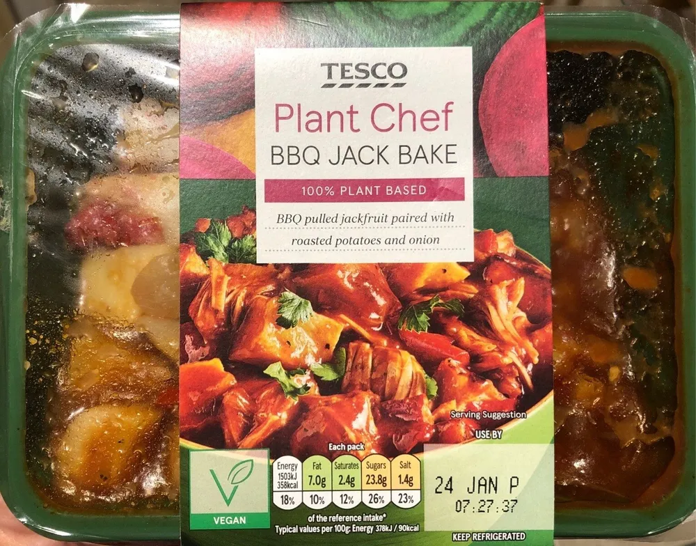 Plant Chef BBQ Jack Bake