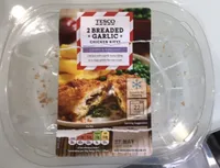 Breaded garlic chicken kievs