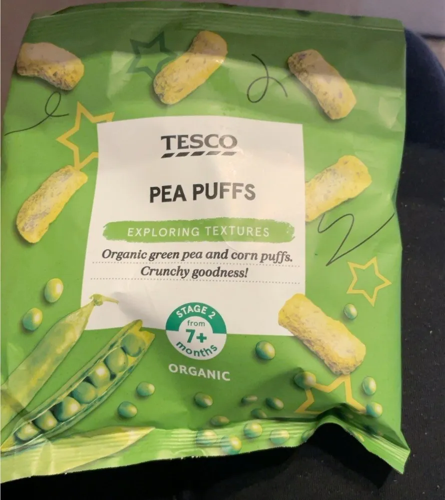 Tesco pea puff