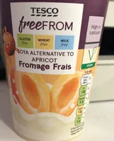 Free from soya altervative to apricot Fromage Frais