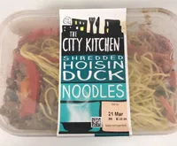 Shreeded hoisin duck noodles