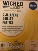 Jalapeno griller patties