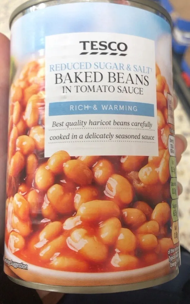 REDUCED SUGAR & SALT BAKED BEANS IN TOMATO SAUCE